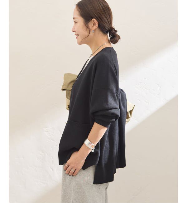 JOURNAL STANDARD「《WEB限定予約》ウォッシャブルTEXBRID Vネックカーディガン」|カーディガン|