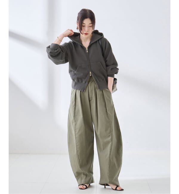 journal standard L'essage「スウェットジップフーディ」|パーカー|