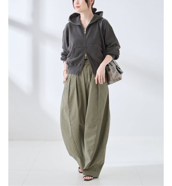 journal standard L'essage「スウェットジップフーディ」|パーカー|