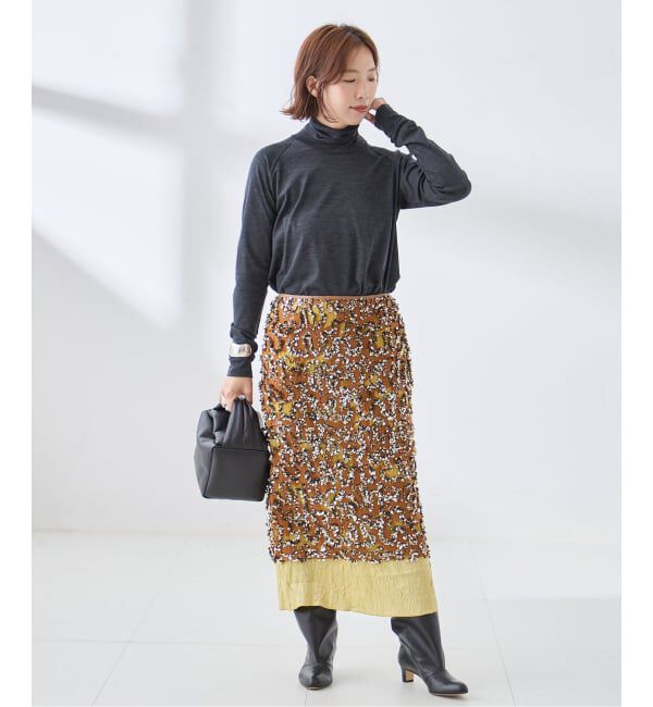 journal standard L'essage「Uhr/ウーア Shine Skirt スカート」|スカート|