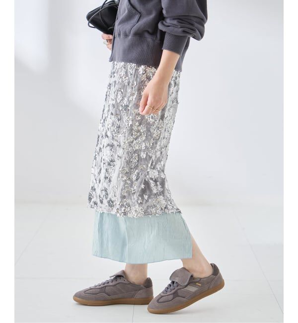 journal standard L'essage「Uhr/ウーア Shine Skirt スカート」|スカート|