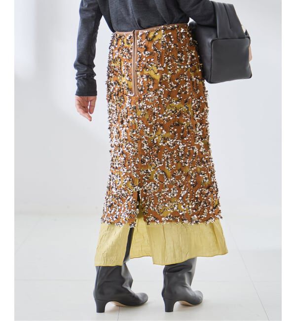 journal standard L'essage「Uhr/ウーア Shine Skirt スカート」|スカート|