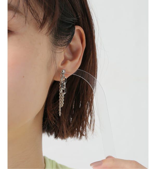 Oriens JOURNAL STANDARD「【JUSTINE CLENQUET/ジャスティーヌ クランケ】DANA EARRINGS：ピアス（両耳)」|ピアス|
