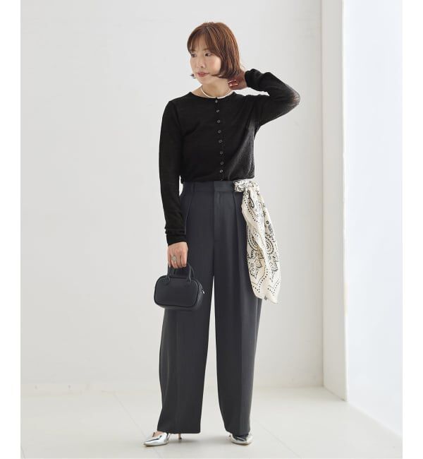 journal standard L'essage「ウールデニット クルーカーディガン」|カーディガン|