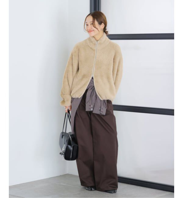 JOURNAL STANDARD「《予約》ダブルフェイスフェザーブルゾン」|カーディガン|
