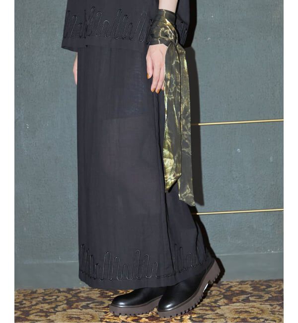 JOURNAL STANDARD「【SALLY VINTAGE &times; JOURNAL STANDARD】SALLY ORGANDY SKIRT」|スカート|