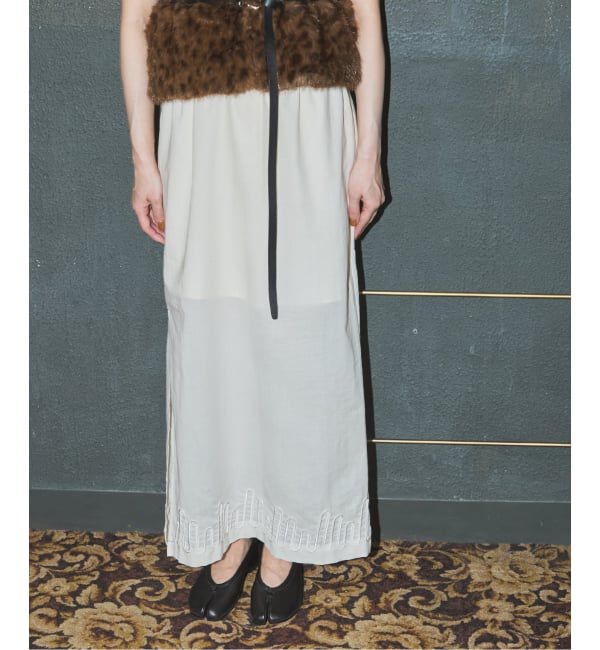 JOURNAL STANDARD「【SALLY VINTAGE &times; JOURNAL STANDARD】SALLY ORGANDY SKIRT」|スカート|