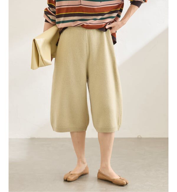 JOURNAL STANDARD「別注【Y.A.Acc】for JS Knit Half Pant」|その他|グリーン E