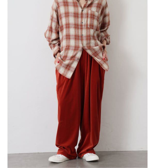 journal standard luxe「《予約》ベロア イージーパンツ」|その他|