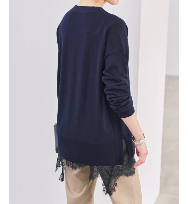 Spick and Span「《新色有り / 追加》18G カーディガン」|カーディガン|