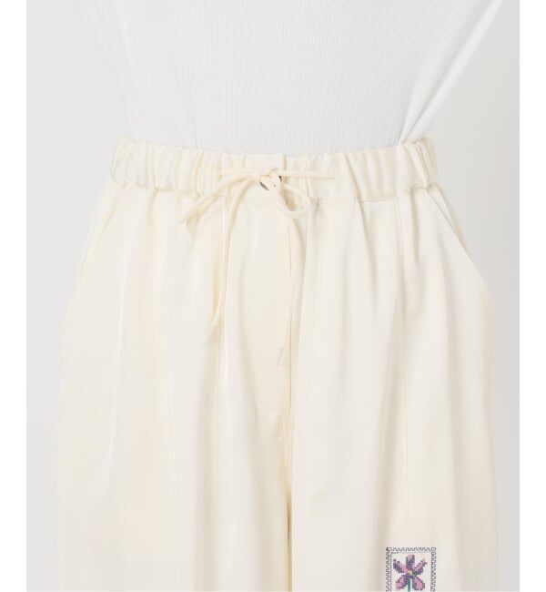 Spick and Span「《40周年 / 予約》Audrey demarre*Spick & Span satin pants」|その他|