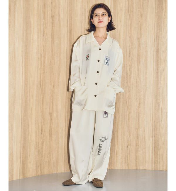 Spick and Span「《40周年 / 予約》Audrey demarre*Spick & Span satin pants」|その他|