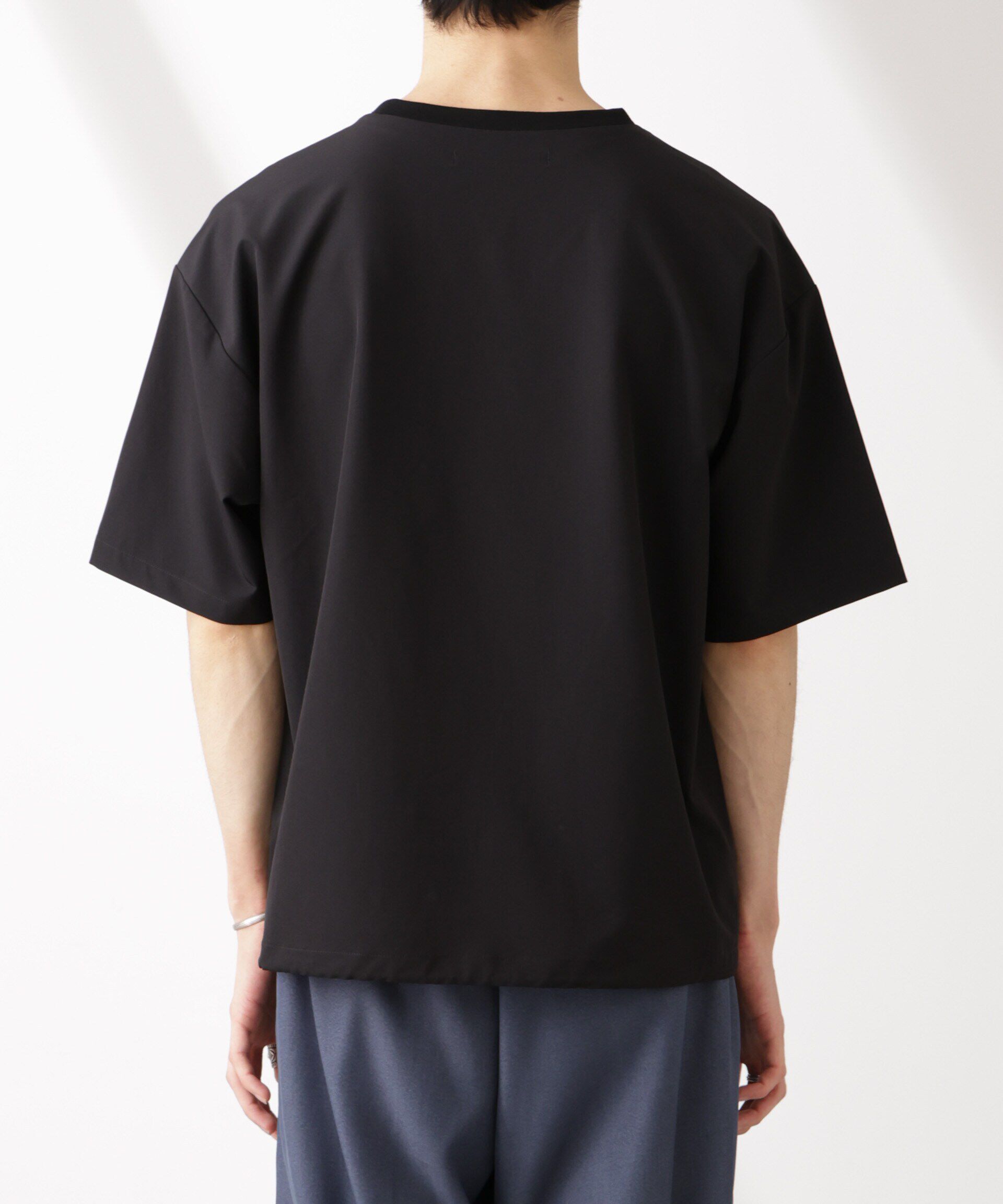  「ライトウェイトストレッチ プルオーバー半袖(セットアップ可)」|Tシャツ・カットソー|