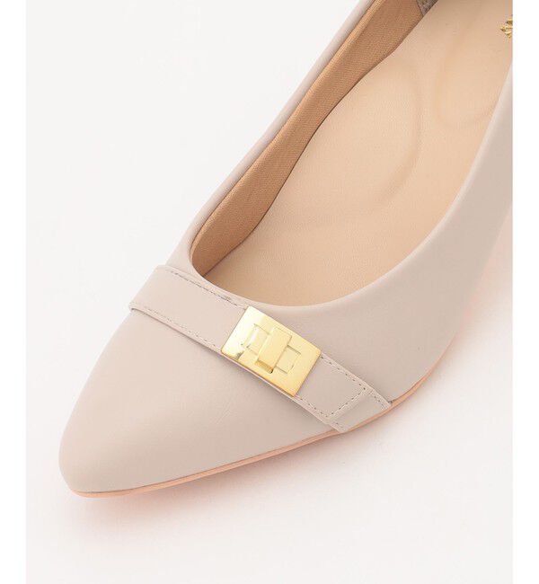 ANY SIS「【23.0cm~24.0cm】ビットパーツ パンプス」|パンプス|