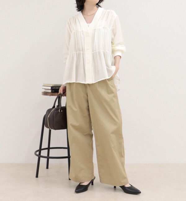 fredy emue「シアーワッシャーカーディガン」|カーディガン|