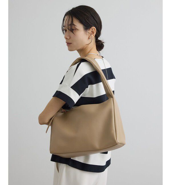 SALON adam et rope'「【WEB限定】スプリットレザーHOBOバッグ」|ハンドバッグ|