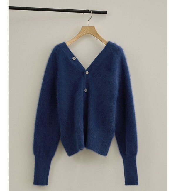 SALON adam et rope'「フォックスカシミア2WAYVネックカーディガン」|カーディガン|