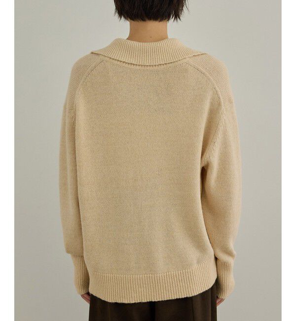 SALON adam et rope'「COTTON/YAC ラメスキッパープルオーバー」|ニット・セーター|