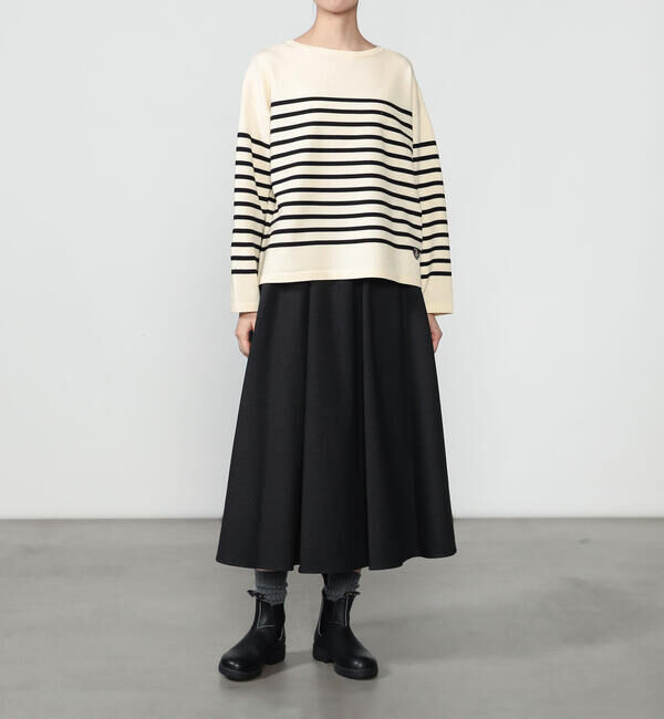 ORCIVAL「ORCIVAL | ツイルストレッチ ロングギャザースカート WOMEN」|スカート|