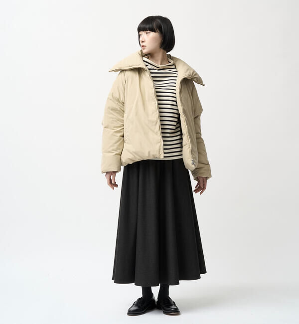 ORCIVAL「ORCIVAL | ツイルストレッチ ロングギャザースカート WOMEN」|スカート|