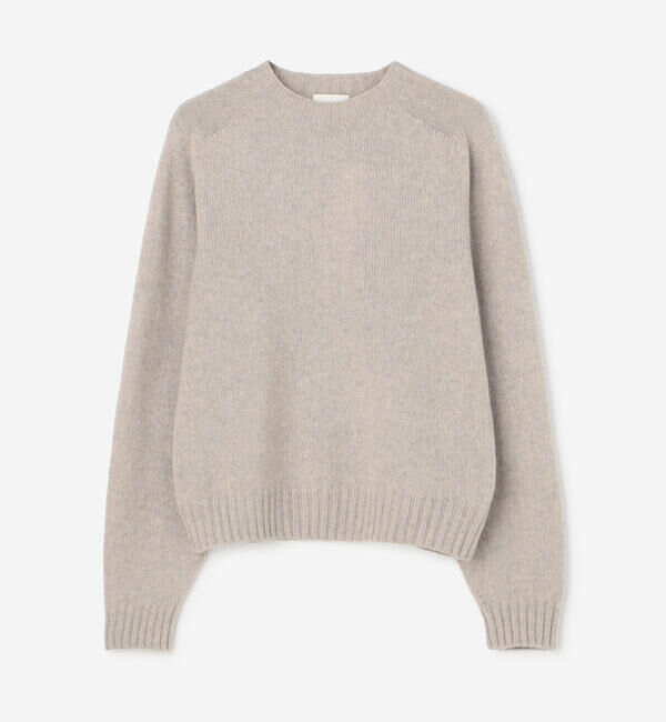 Morris & Sons「MORRIS & SONS | ジーロンラム クルーネックニット WOMEN」|ニット・セーター|