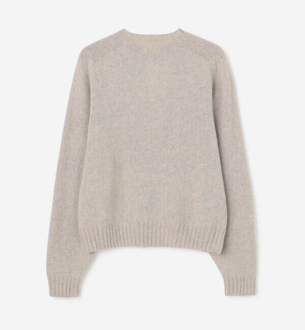 Morris & Sons「MORRIS & SONS | ジーロンラム クルーネックニット WOMEN」|ニット・セーター|