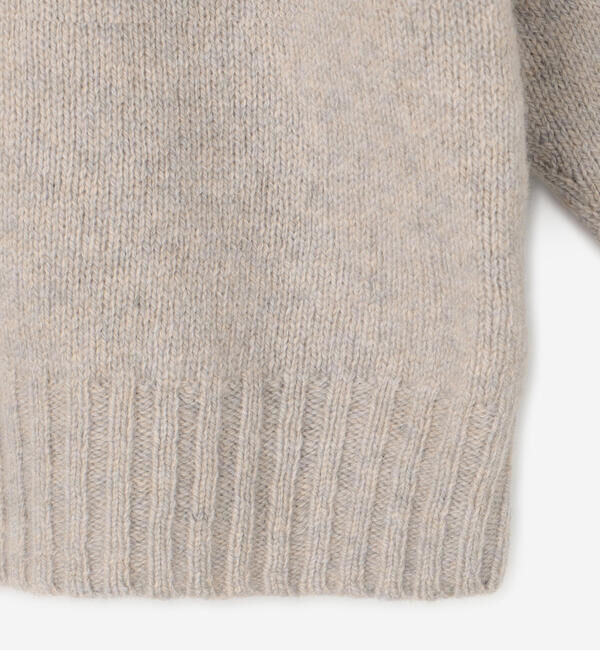 Morris & Sons「MORRIS & SONS | ジーロンラム クルーネックニット WOMEN」|ニット・セーター|