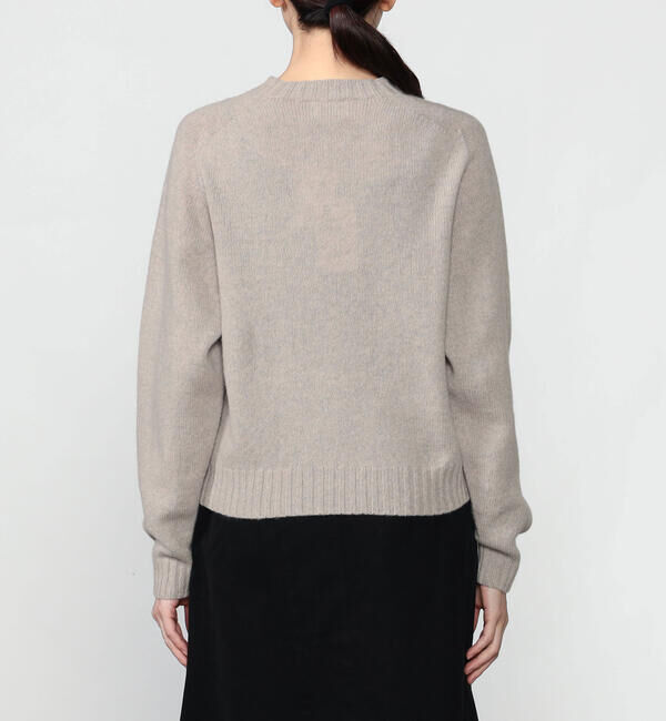 Morris & Sons「MORRIS & SONS | ジーロンラム クルーネックニット WOMEN」|ニット・セーター|