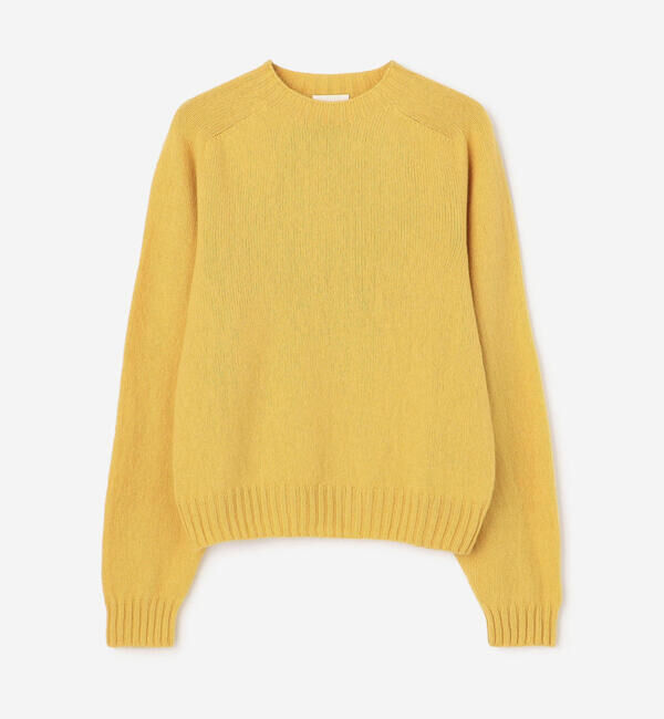 Morris & Sons「MORRIS & SONS | ジーロンラム クルーネックニット WOMEN」|ニット・セーター|