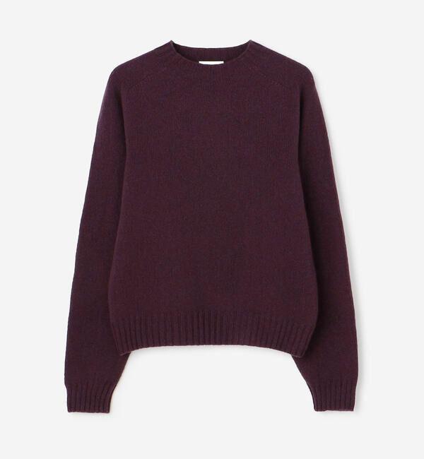 Morris & Sons「MORRIS & SONS | ジーロンラム クルーネックニット WOMEN」|ニット・セーター|