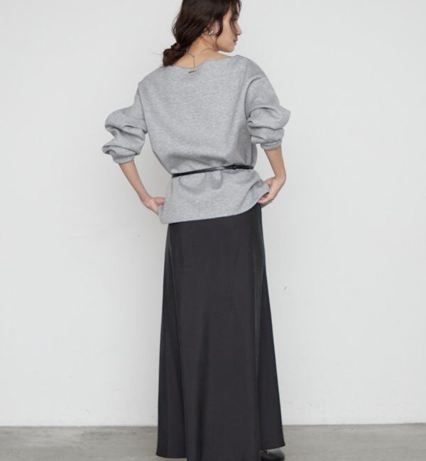  「《着心地抜群/ヘルシーに華奢見え》【JAPAN MADE】オフショルプルオーバー」|Tシャツ・カットソー|