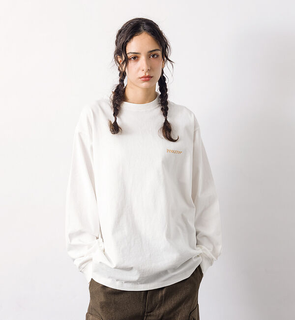 ABAHOUSE「【PENDLETON/ペンドルトン】 BACK PRINT Tシャツ / バック」|Tシャツ・カットソー|