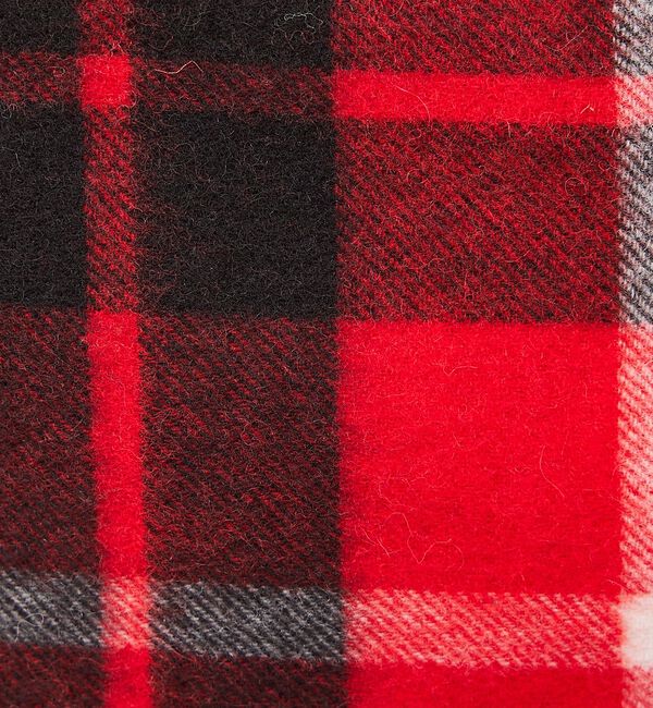 ABAHOUSE「【TWEEDMILL / ツイードミル】大判チェック柄ストール / チェックスト」|マフラー|
