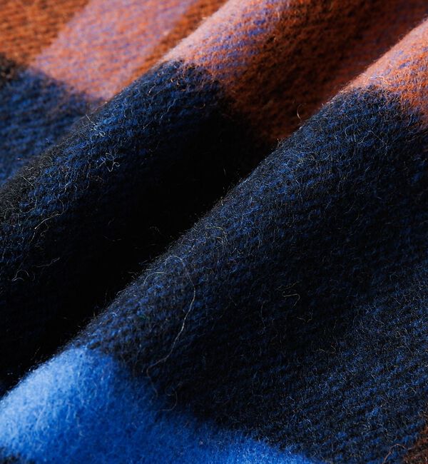 ABAHOUSE「【TWEEDMILL / ツイードミル】大判チェック柄ストール / チェックスト」|マフラー|