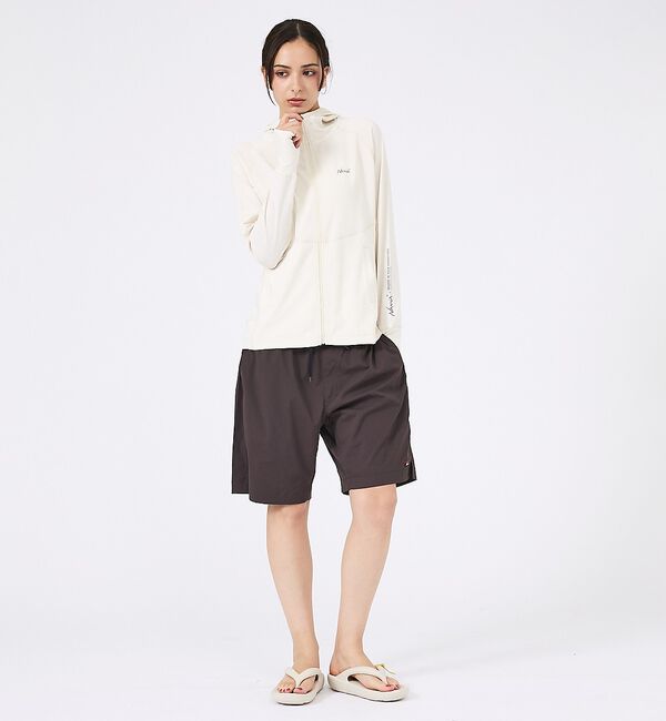 Rouge vif「【NANGA / ナンガ】Air Flex RASH GUARD ZIP PK」|パーカー|
