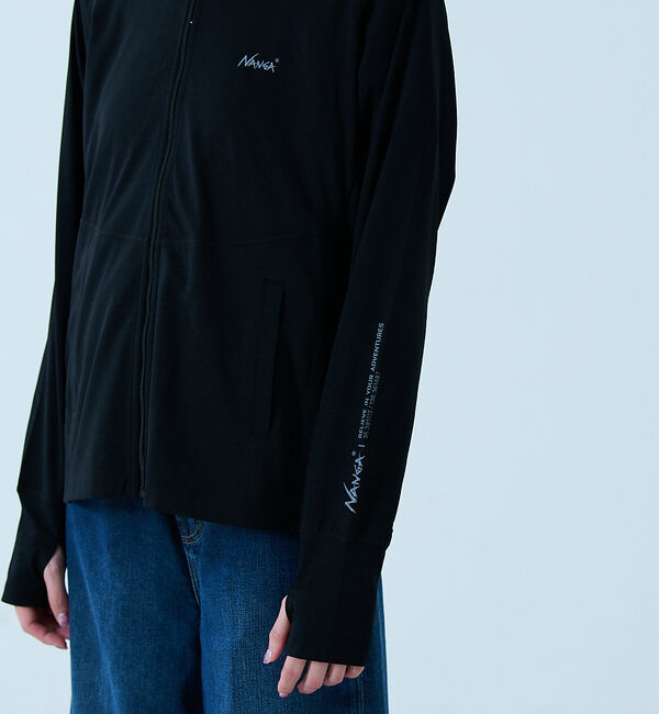 Rouge vif「【NANGA / ナンガ】Air Flex RASH GUARD ZIP PK」|パーカー|