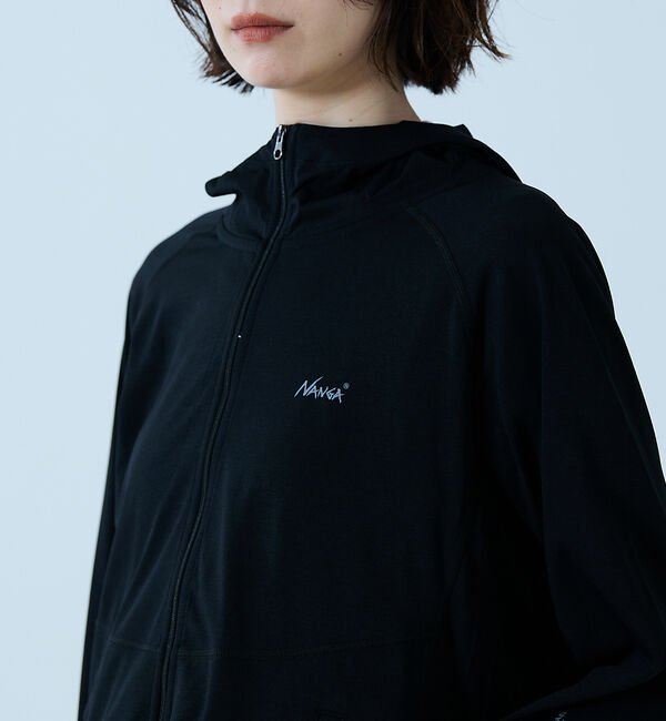 Rouge vif「【NANGA / ナンガ】Air Flex RASH GUARD ZIP PK」|パーカー|