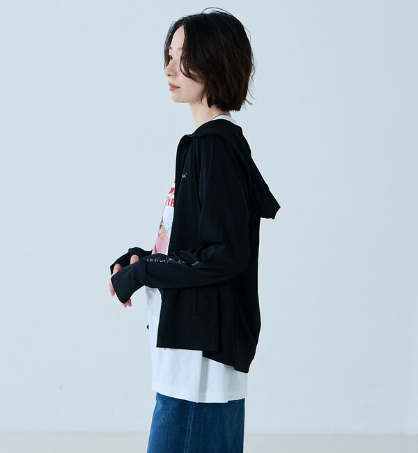 Rouge vif「【NANGA / ナンガ】Air Flex RASH GUARD ZIP PK」|パーカー|