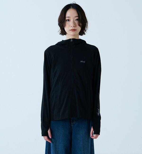 Rouge vif「【NANGA / ナンガ】Air Flex RASH GUARD ZIP PK」|パーカー|