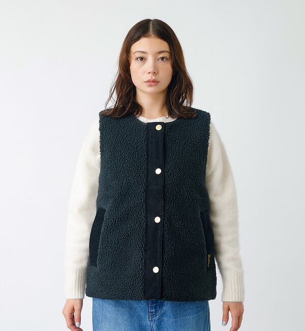 Rouge vif「【BARBOUR/バブアー】DULSIE LINER / ボアベスト / 秋アウ」|ベスト・ジレ|