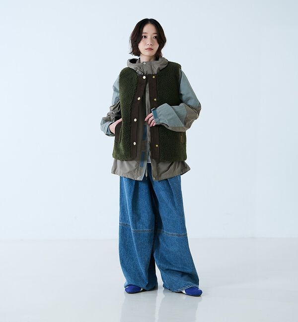 Rouge vif「【BARBOUR/バブアー】DULSIE LINER / ボアベスト / 秋アウ」|ベスト・ジレ|
