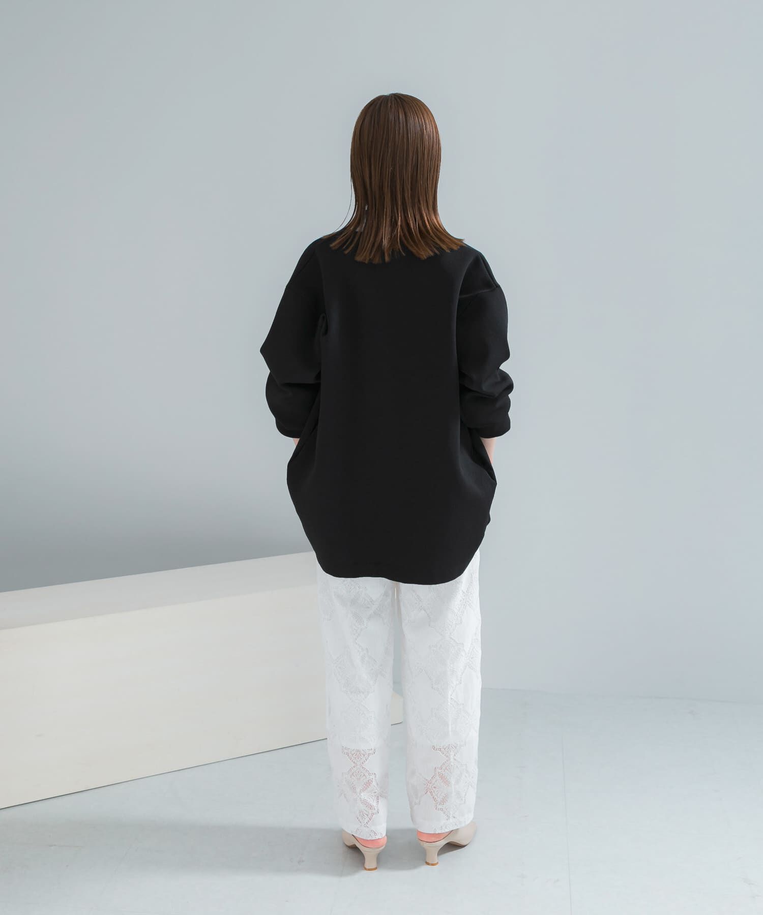 URBAN RESEARCH ROSSO「ELENDEEK　COCOON FORM CARDIGAN」|カーディガン|