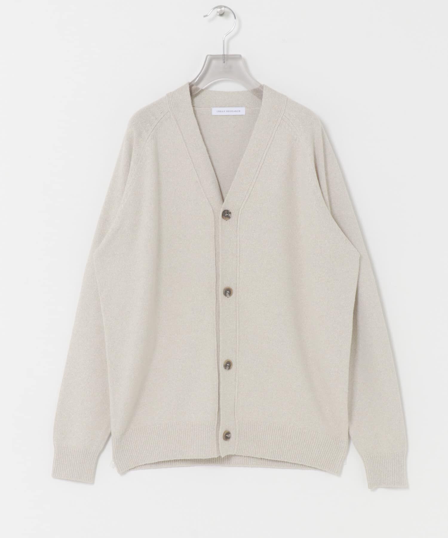URBAN RESEARCH「SILK NOIL CARDIGAN」|カーディガン|