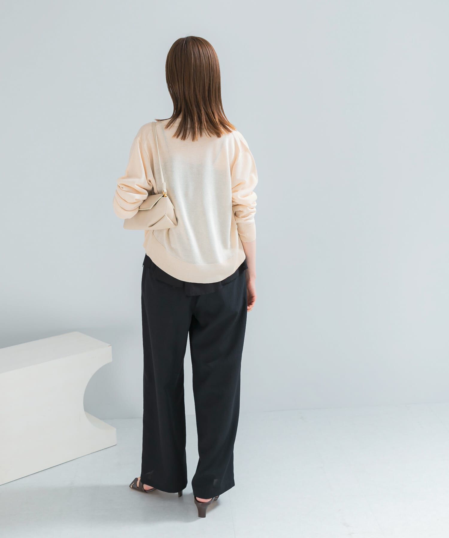URBAN RESEARCH ROSSO「リネン混セミシアーカーディガン」|カーディガン|