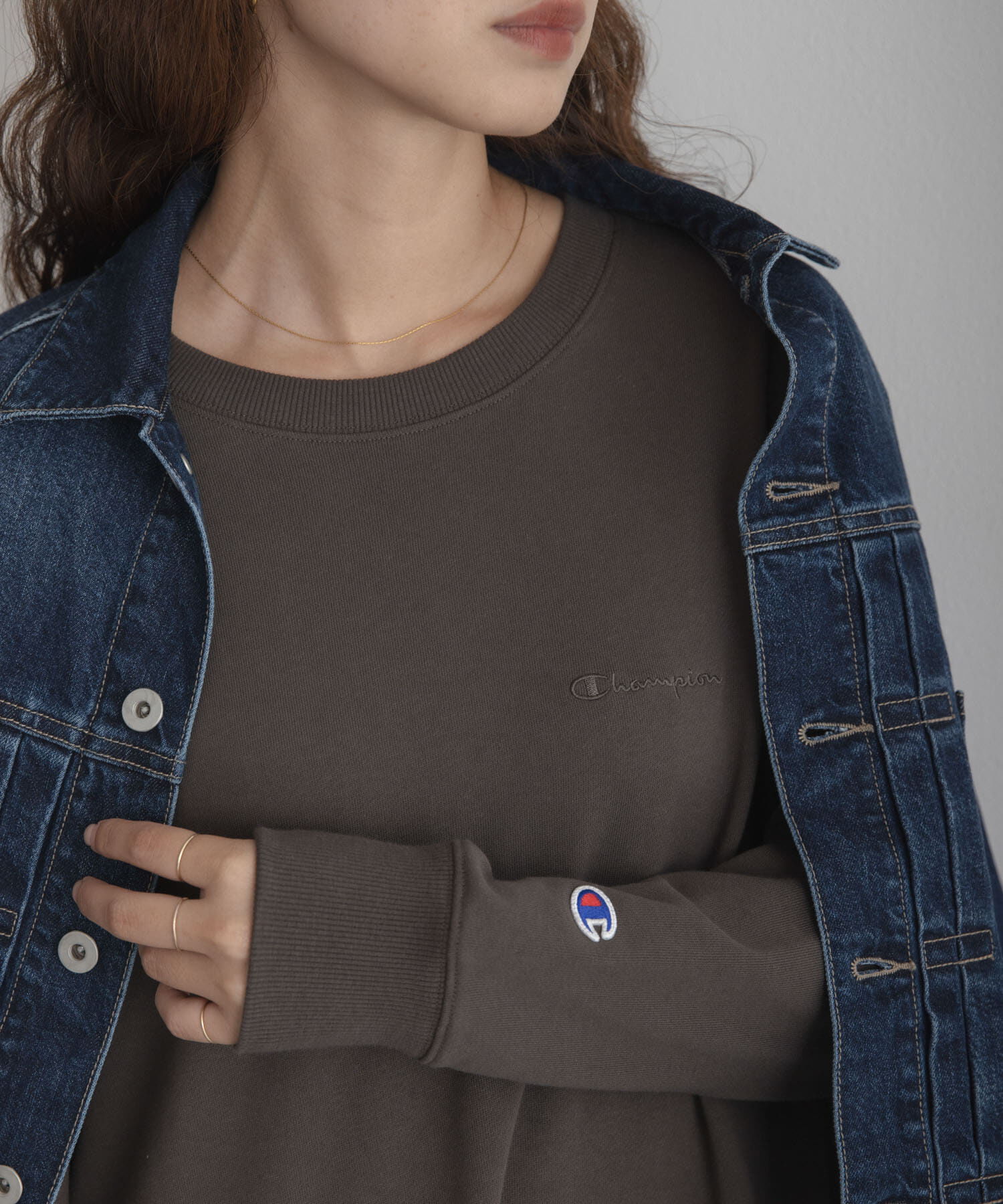Sonny Label 「『別注』Champion&times;Sonny Label　テントワンピース」|ワンピース|
