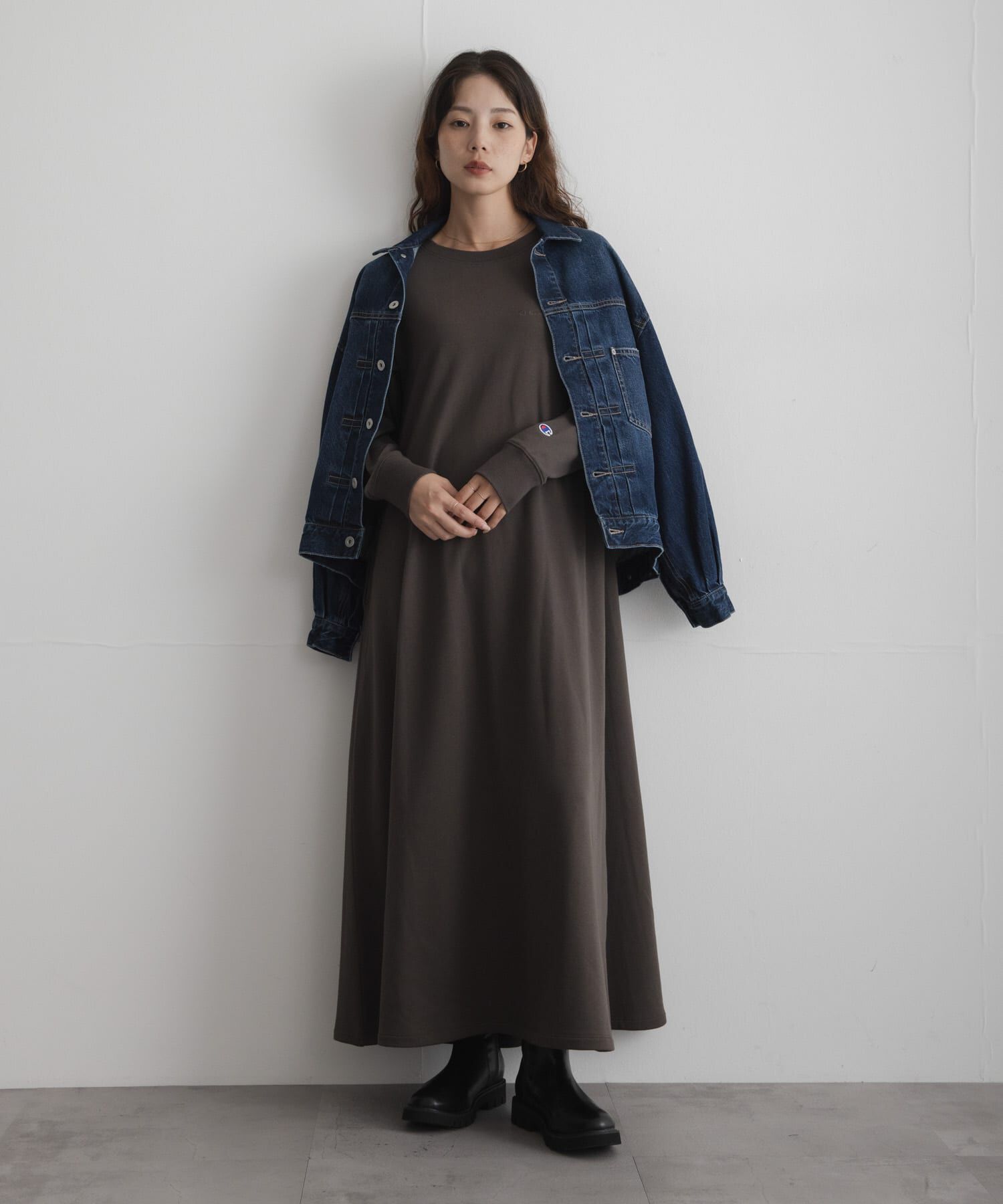 Sonny Label 「『別注』Champion&times;Sonny Label　テントワンピース」|ワンピース|
