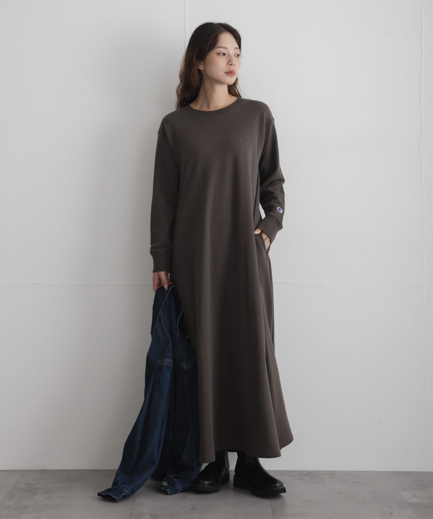 Sonny Label 「『別注』Champion&times;Sonny Label　テントワンピース」|ワンピース|