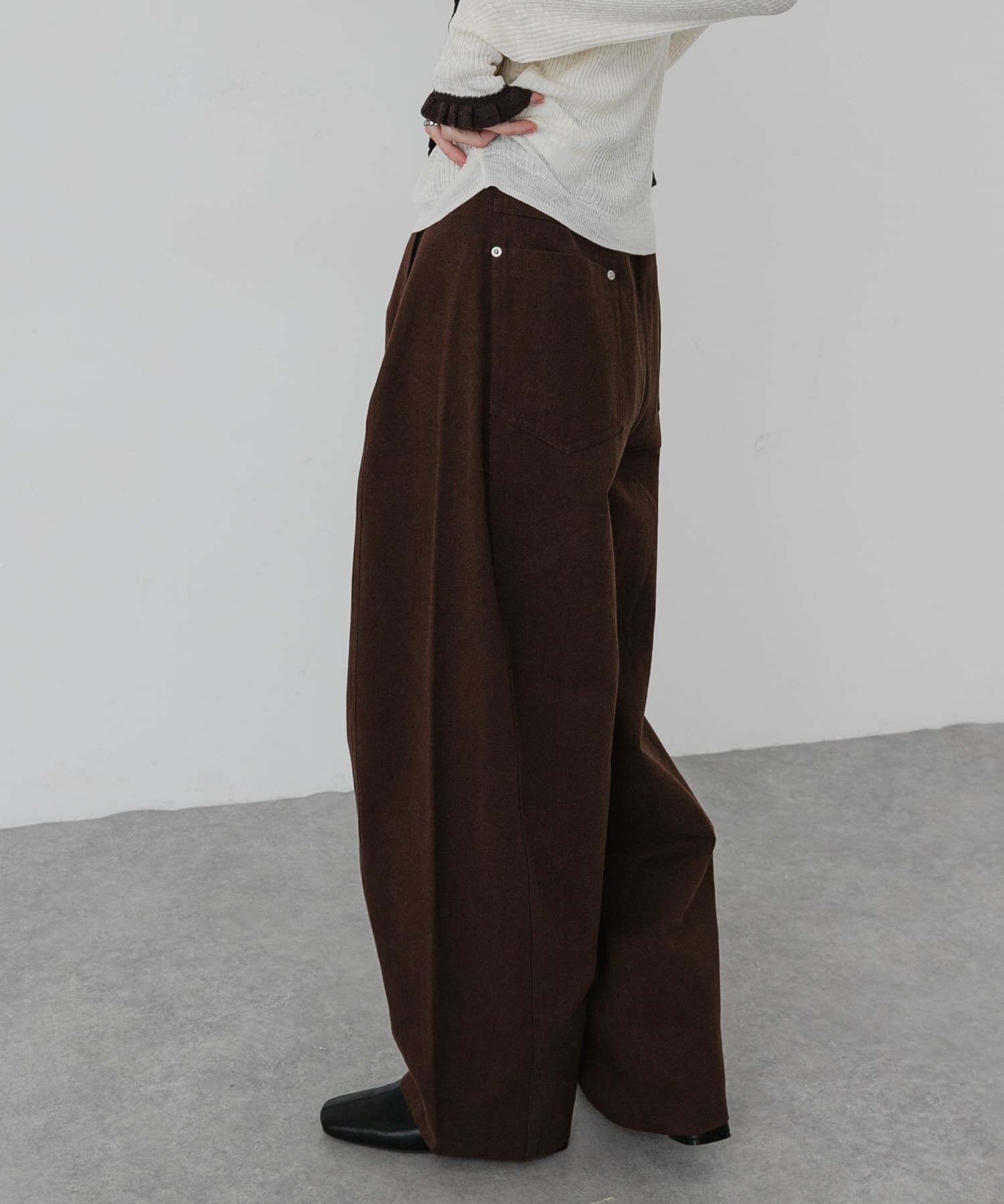SENSE OF PLACE by URBAN RESEARCH「バレルレッグチノパンツ」|その他|