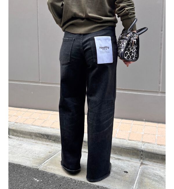  「Healthy denim PinkPepper Midrise」|デニム|