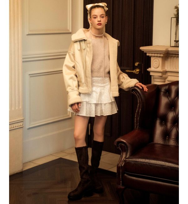MAJESTICLEGON「&infin;チョーカーセットシャギーニット」|ニット・セーター|
